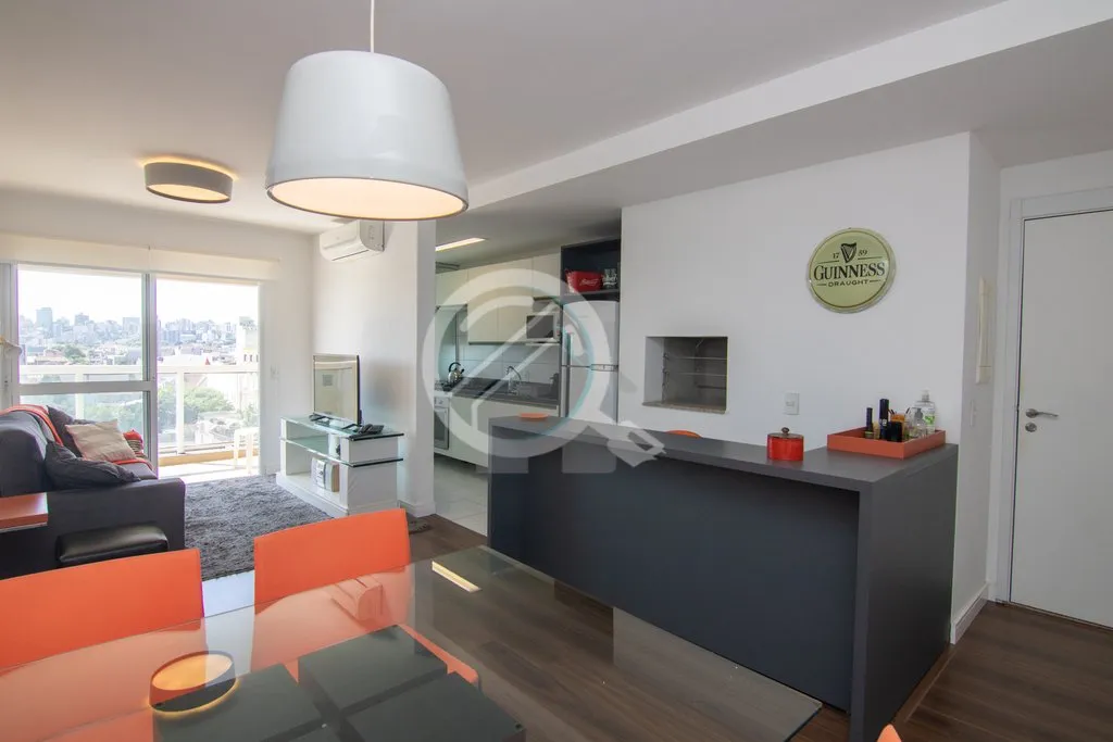 Excelente apartamento 3 dormitórios com suíte, cozinha americana com área de serviço e churrasqu...