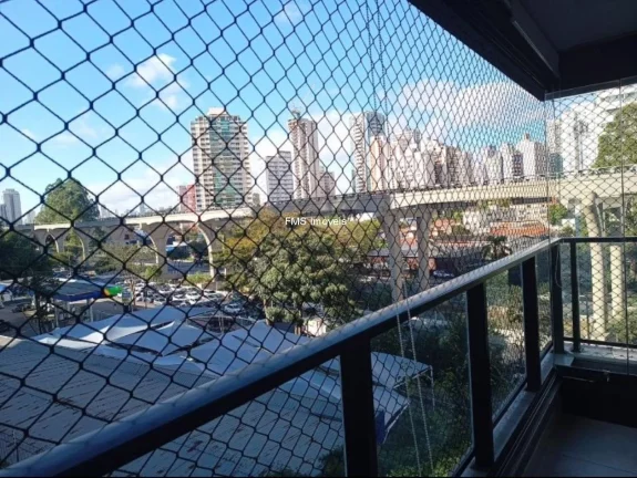 Imagem Apartamento à venda ou locação no Campo Belo com 1 quarto, 1 banheiro, 1 vaga.