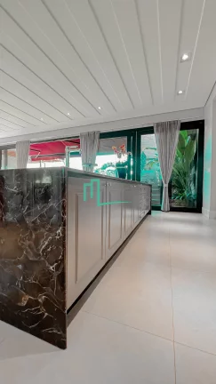 Imagem Magnifica casa com projeto arquitetônico diferenciado e exclusivo em um lote de esquina com 1.050 metros em um dos condominios mais valorizados e proc