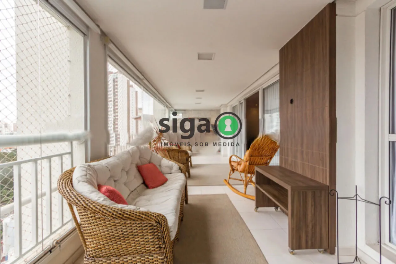 Imagem Apartamento de 200m2 à venda com 3 suites e 3 vagas de garagem no Panamby