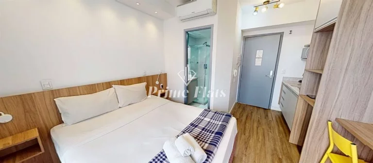 Imagem Flat disponível para venda no Condomínio Downtown Luz, com 22m² e 1 dormitório
