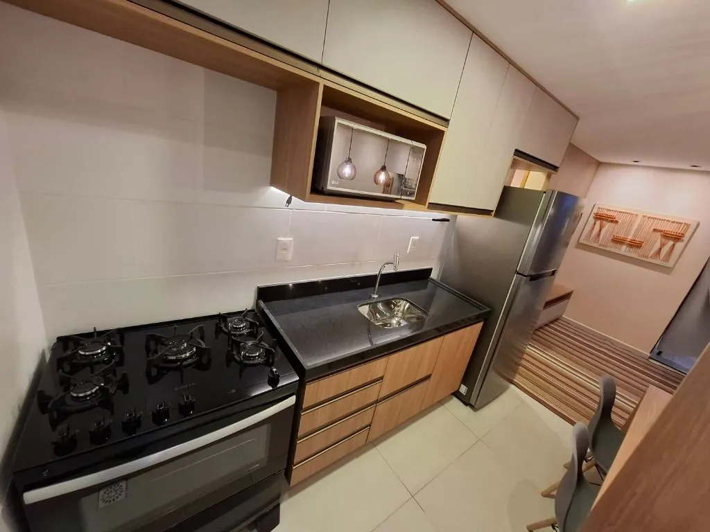 Imagem Pronto para Morar! Apartamento 100% Mobiliado e Climatizado em Intermares