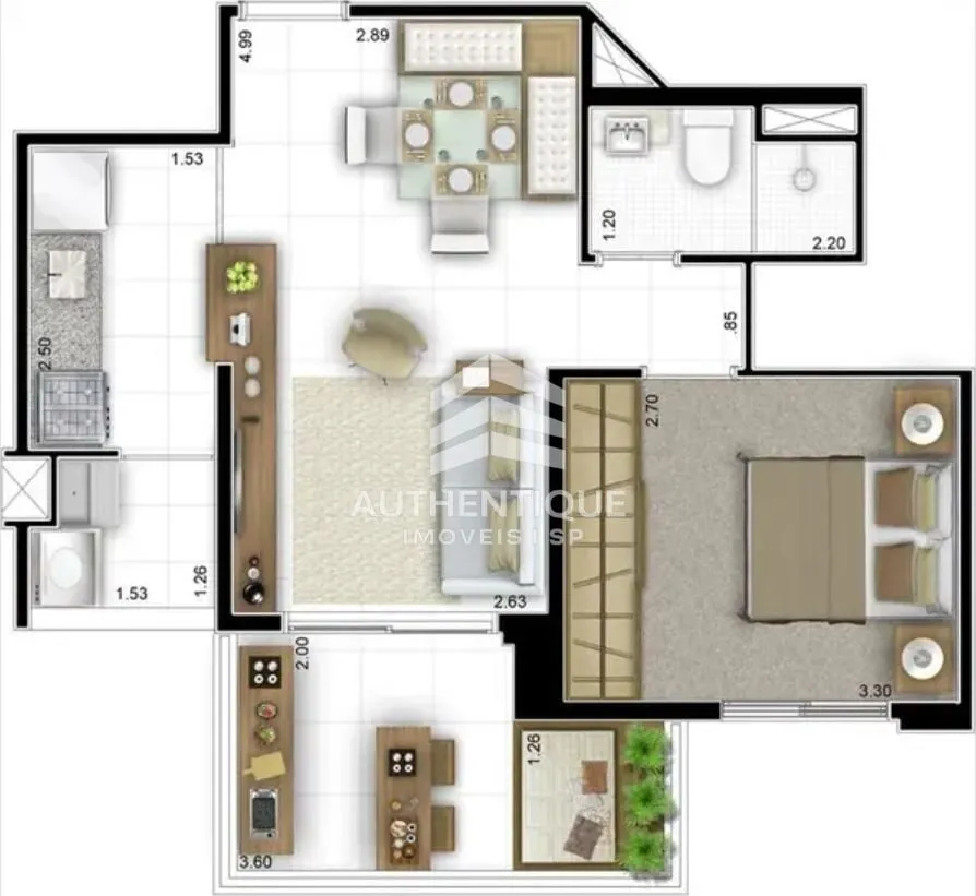 Imagem WIN ALTO DA BOA VISTA - Apartamento à venda no bairro Santo Amaro - São Paulo/SP, Zona Sul