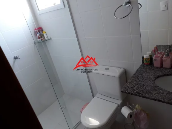 Imagem Apartamento à venda Itaguá, Ubatuba, com varanda gourmet, 3 suítes, lavabo, 2 vagas, piscina, sauna, academia