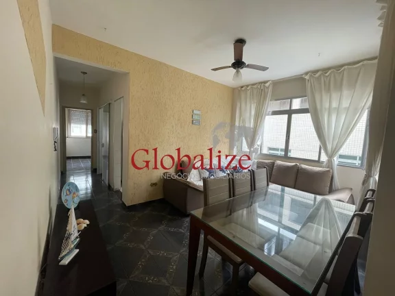 Foto do imóvel Apartamento à venda na praia,1 dormitório, Aparecida em Santos com vaga coletiva. R$425.000,00