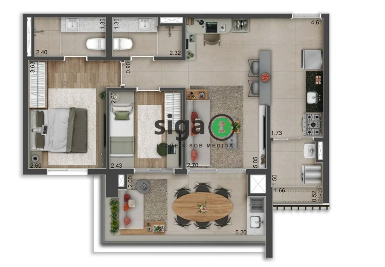 Imagem Apartamento para venda na Vila Mascote, São Paulo - SP