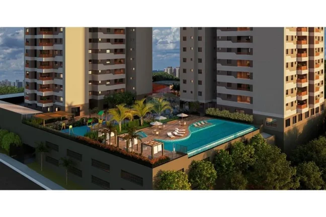 Imagem Apartamento Lançamento - Atmo – Condomínio Clube com Vista Permanente para Área Preservada