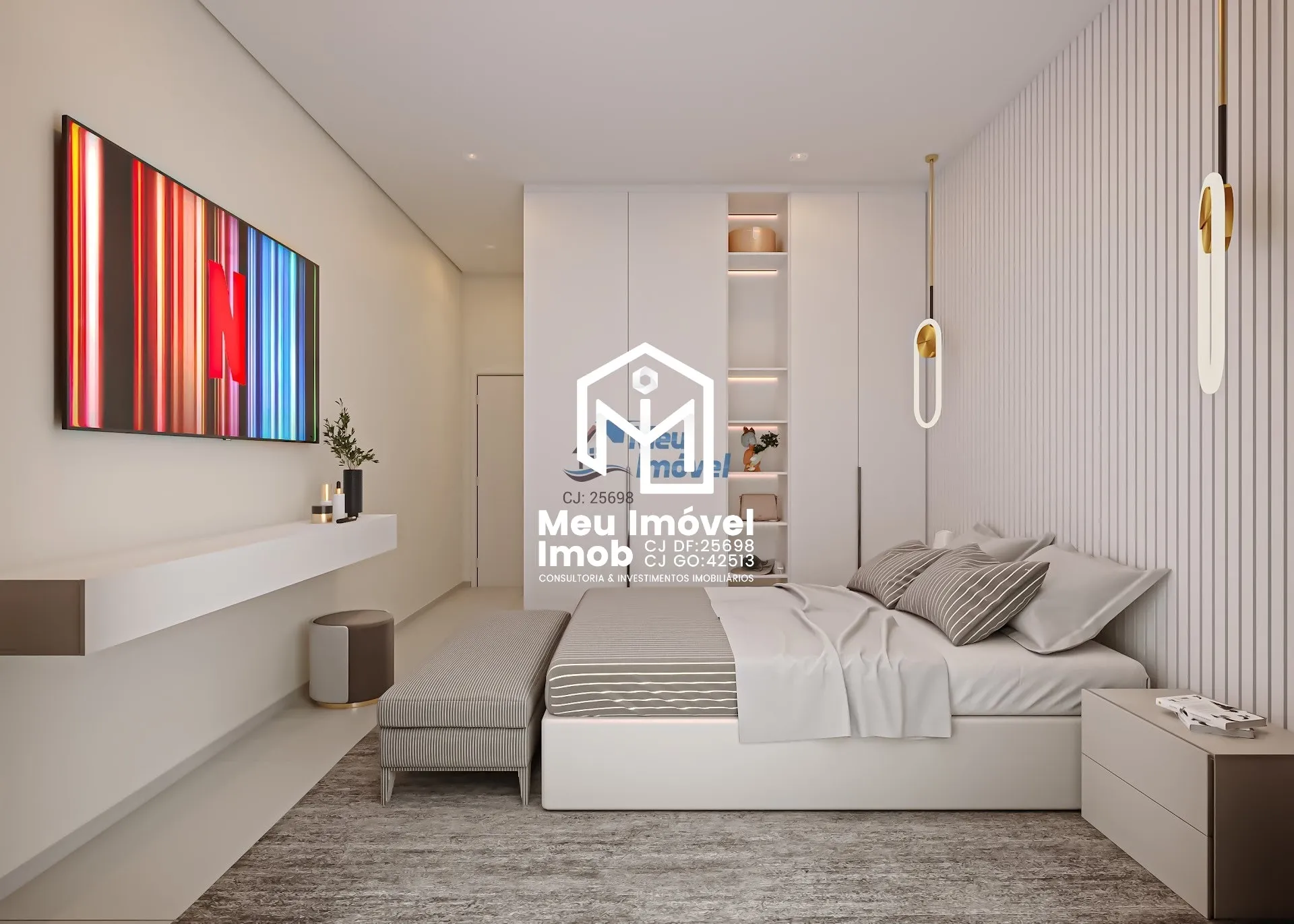 Imagem Terra Park III Casa 4 Quartos 3 Suítes 2 Vagas 279m² Closet