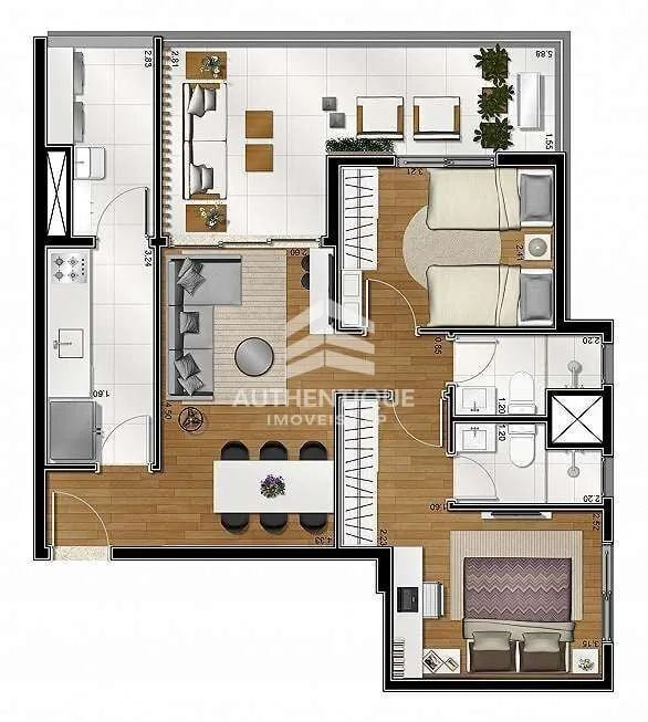 Imagem VIVIER SAUDE - Apartamento à venda no bairro Saúde - São Paulo/SP, Zona Sul