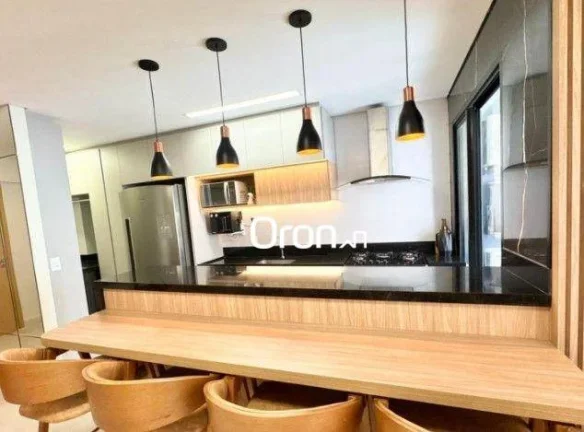 Imagem Apartamento mobiliado com 3 dormitórios à venda, 106 m² por R$ 1.550.000 - Setor Bueno - Goiânia/GO