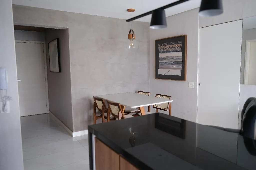 Imagem Apartamento de luxo na Vila Nova Conceição, SP - 1 quarto, 1 suíte, 1 vaga, 57m² - Condomínio Horizonte JK Vila Olímpia SP.