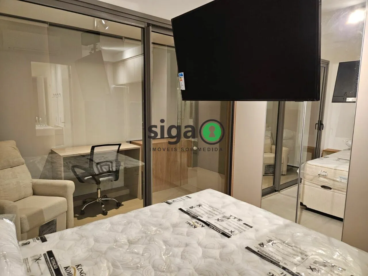 Imagem Apartamento Studio para locação mobiliado em Pinheiros, São Paulo - SP