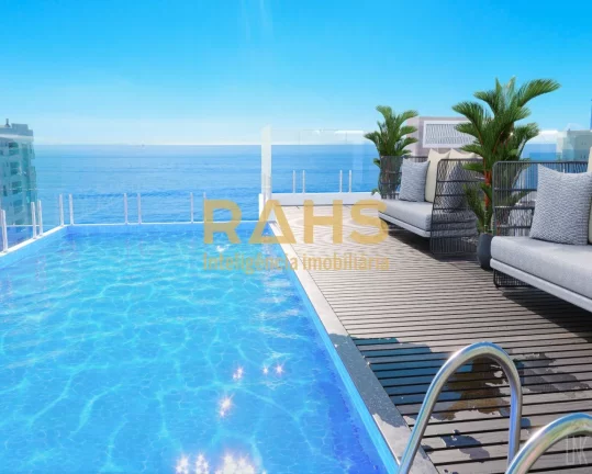 Imagem Ótimo apartamento na planta em Balneário Piçarras, a 300 metros do mar. Possui 99m² privativos, ...