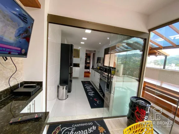 Imagem Cobertura à venda, 214 m² por R$ 1.300.000,00 - Cascata Guarani - Teresópolis/RJ