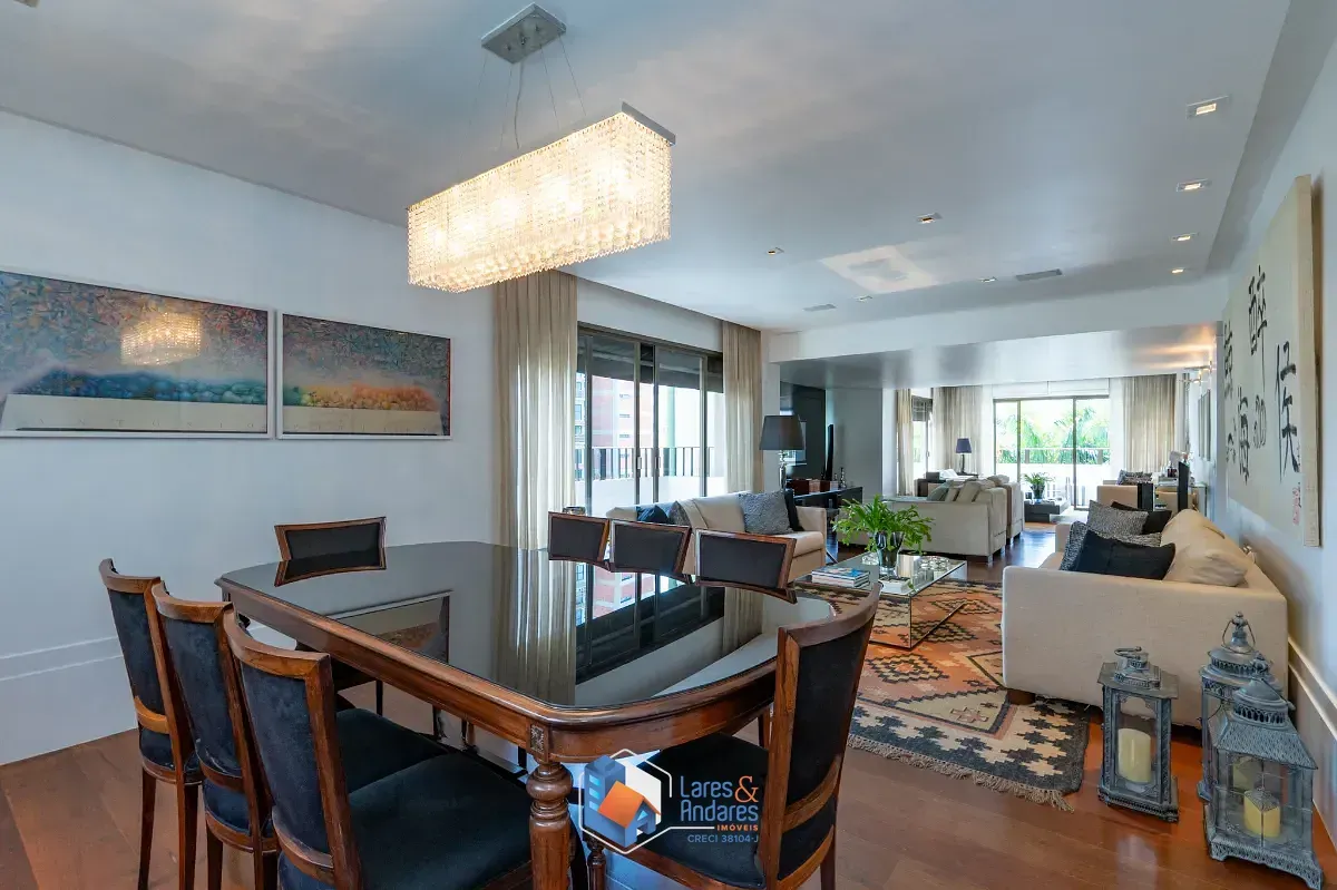 Foto do imóvel Apartamento para venda em Vila Morumbi com 3 quartos, sendo 2 suítes, 271m²