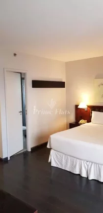 Imagem Flat disponível para locação no DoubleTree by Hilton Sao Paulo Itaim, com 28m², 1 dormitório e 1 vaga de garagem