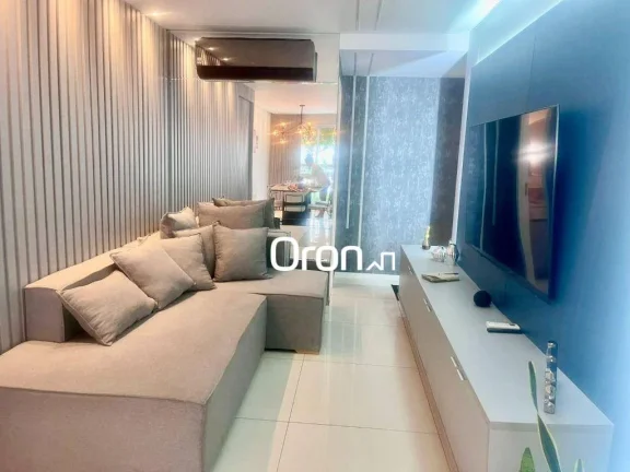 Imagem Apartamento mobiliado com 4 dormitórios à venda, 135 m² por R$ 1.685.000 - Setor Marista - Goiânia/GO