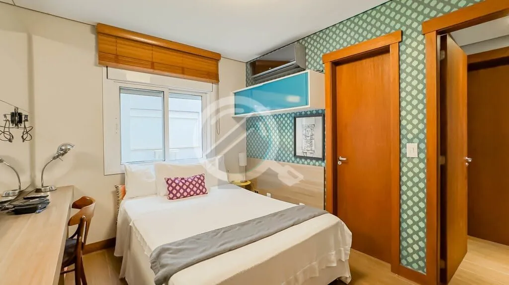 Imagem Excelente apartamento com 2 suítes totalmente mobiliado, inclusive com os eletrodomésticos, 49,62m...