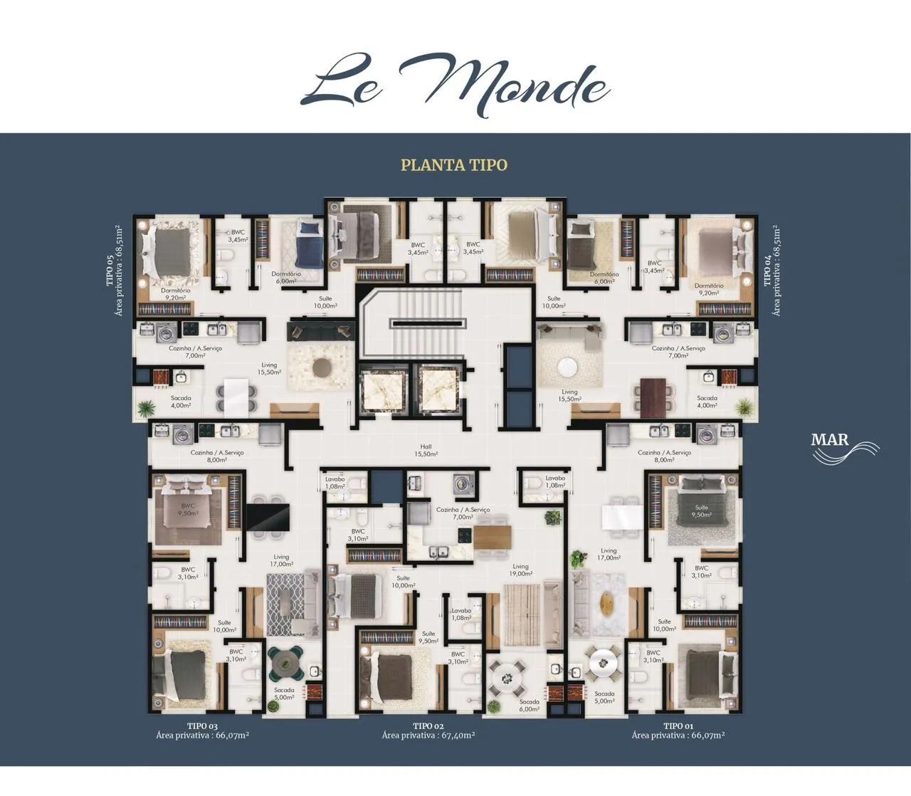Imagem Apartamento à venda com 69m2 por R$ 1.150.000,00