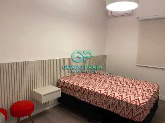 Imagem 3 dormitórios sendo 1 suíte, 3 banheiros, cozinha integrada com sala ampla, para 2 ambientes com sacada, finamente mobiliado.