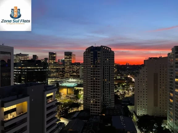 Imagem Apartamento à Venda No Brooklin Com 1 Dormitório e 1 Vaga - Mobiliado