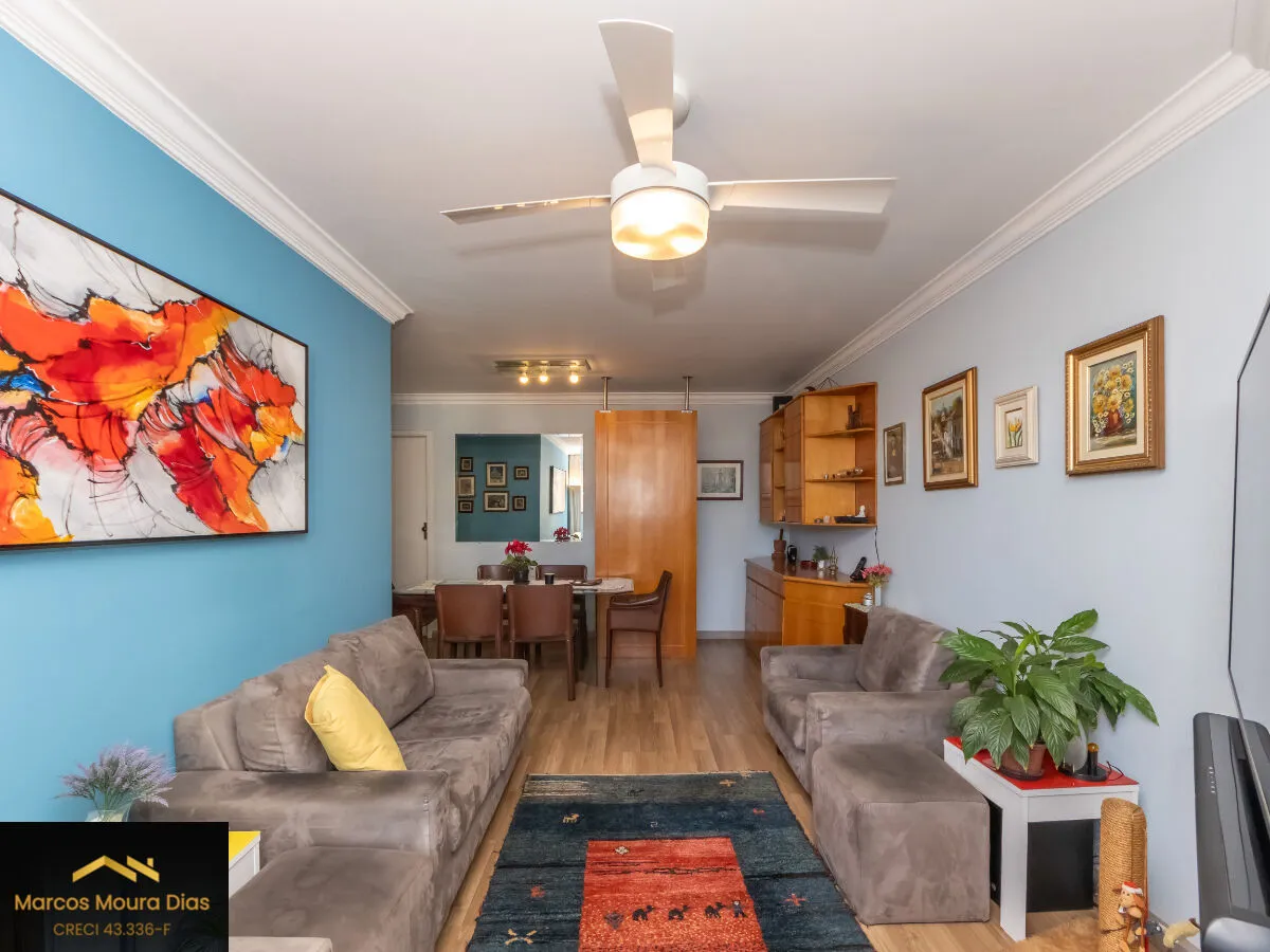 Imagem Apartamento 123m² em Perdizes com 4 Dormitórios ( 1 suíte com varanda) Edifício com Lazer, Portaria 24 hs e Gerador