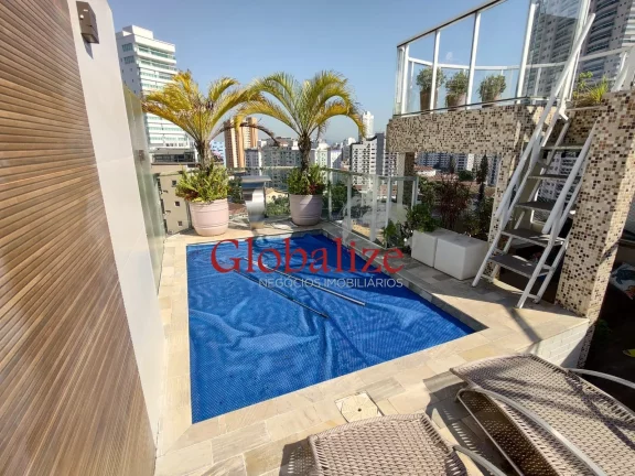 Imagem Cobertura Duplex de CINEMA com vista mar totalmente reformada no bairro da Ponta da Praia em Santos (SP) por R$.2.400.000,00 !