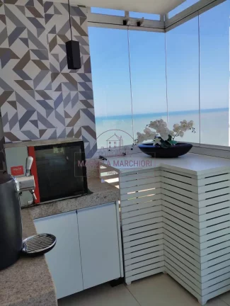 Imagem Apartamento com 3 três quartos, vista mar, varanda gourmet - Itaparica Vila