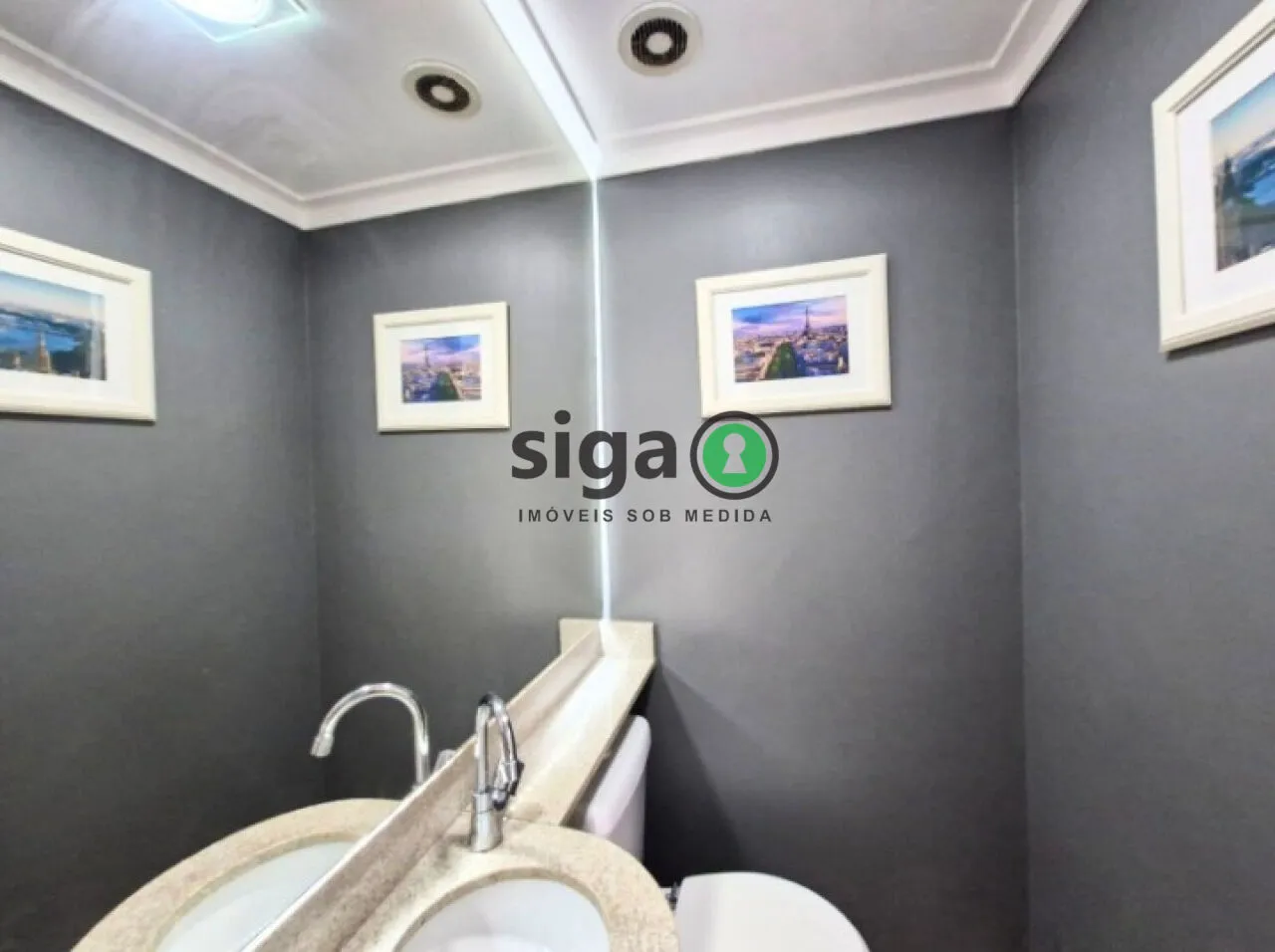 Imagem Apartamento a venda 135 m² 4 dormitórios 3 suítes 2 vagas - Alto da Boa vista -SP