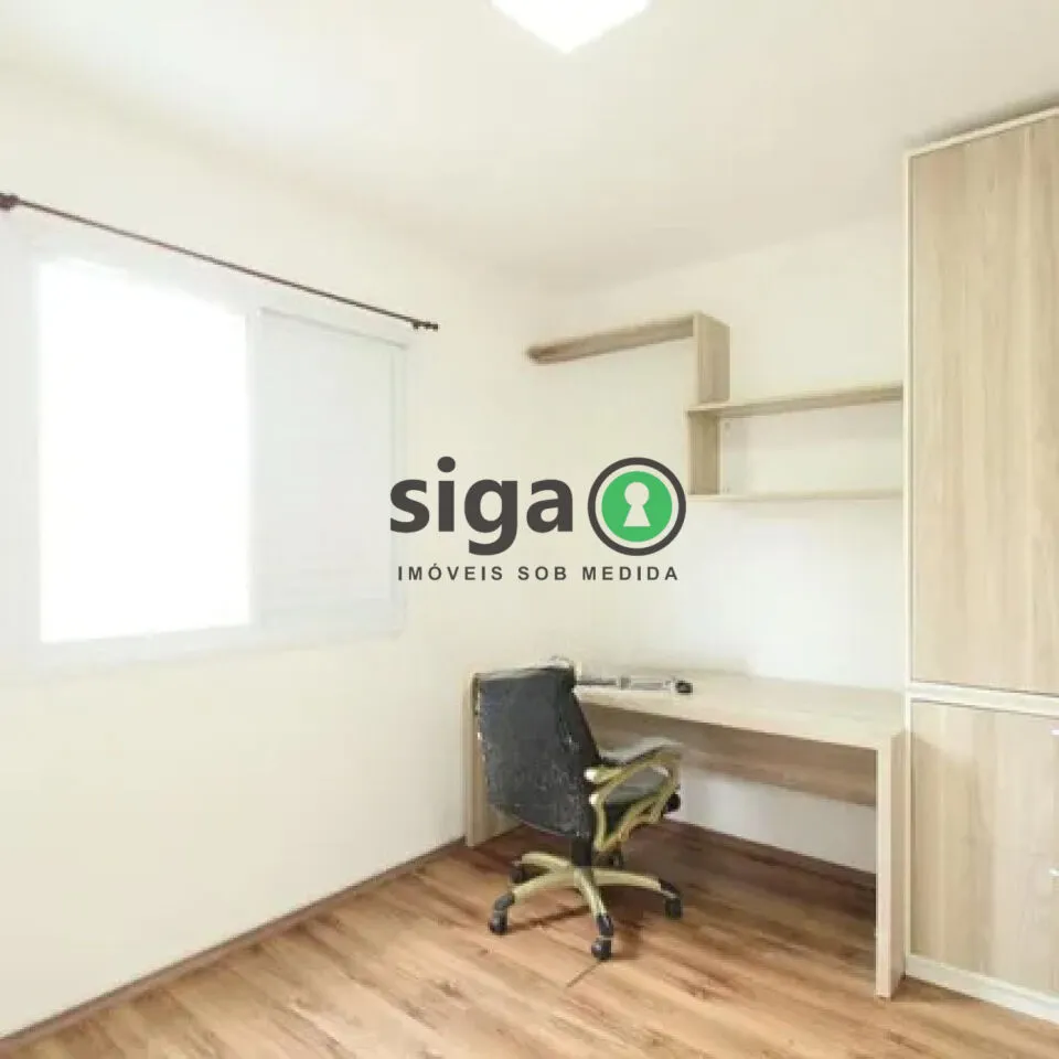 Imagem Apartamento mobiliado com 2 quartos e lazer completo em São Paulo.