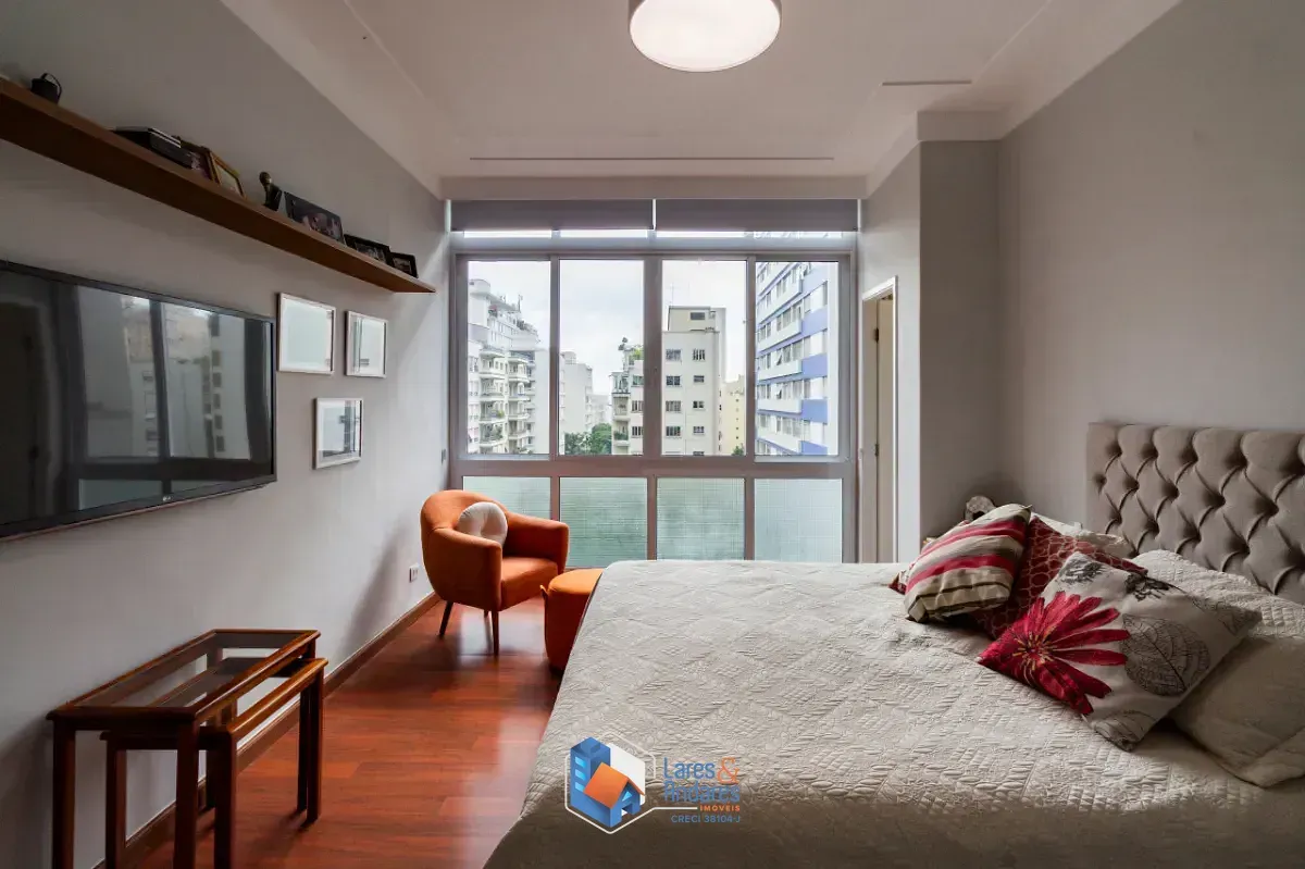 Imagem Apartamento para venda em Higienópolis com 3 quartos, sendo 2 suítes, 182m²