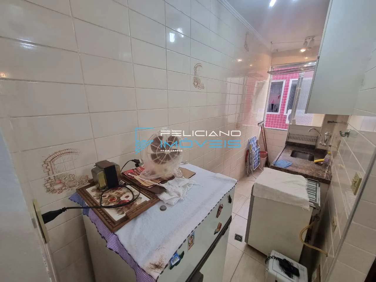 Imagem Apartamento com 1 quarto, Guilhermina, Praia Grande - R$ 249 mil, Cod: 6413