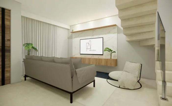 Imagem Casa geminada, 3 quartos - Santa Amélia