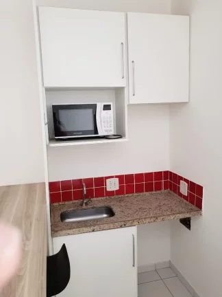 Imagem Apartamento no Residencial Oxford, 1 dormitório, mobiliado.