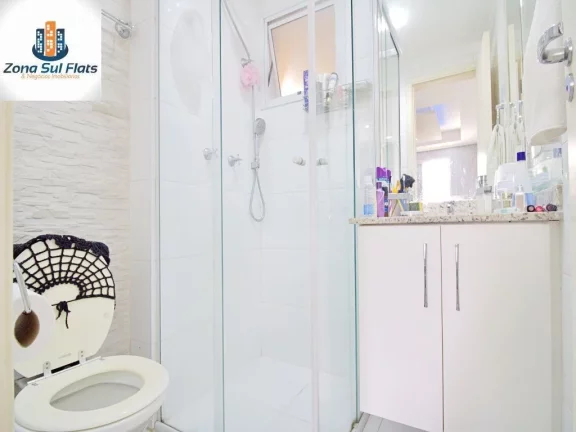Imagem Apartamento Mobiliado à Venda Na Região Da Vila Andrade Com 2 Dormitórios e 1 Vaga