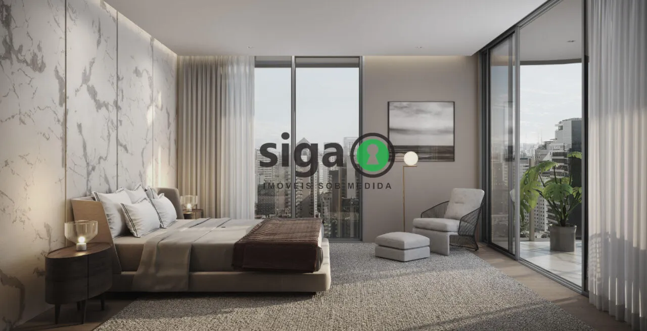 Imagem Apartamento à venda no Itaim Bibi com 4 Suítes e 5 Vagas - São Paulo