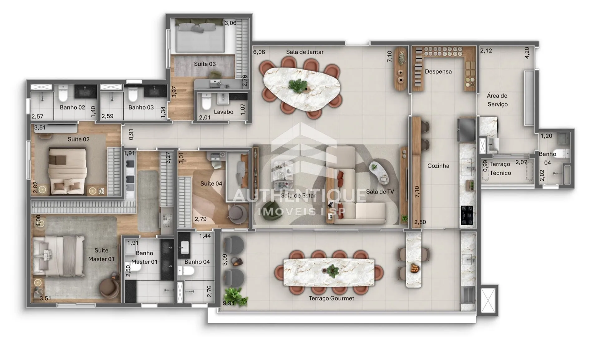Imagem MARCO ZERO ONE SBC - Apartamento no bairro Jardim do Mar à venda