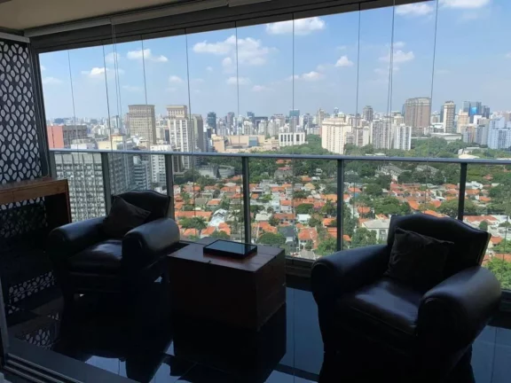 Imagem Flat disponível para locação no VHouse por JFL Living, com 48m², 1 dormitório e 1 vaga de garagem