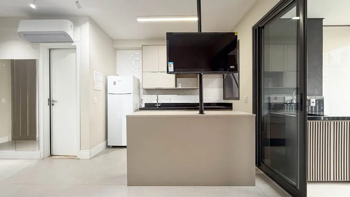 Imagem Apartamento com 1 Quarto para alugar, 38m² - Pinheiros