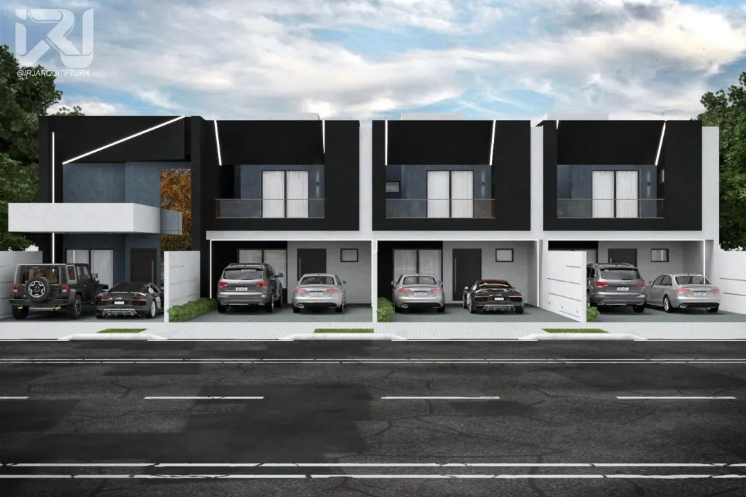 Imagem Sobrado à venda em Cascavel, Country - 160m² - 03 suítes e 02 vagas de garagem