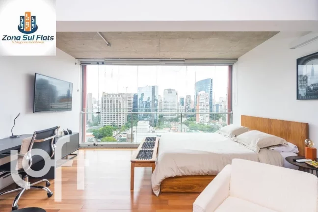 Foto do imóvel Apartamento Mobiliado à Venda No Itaim Bibi Com 1 Dormitório e 1 Vaga em RUA MINISTRO JESUÍNO CARDOSO