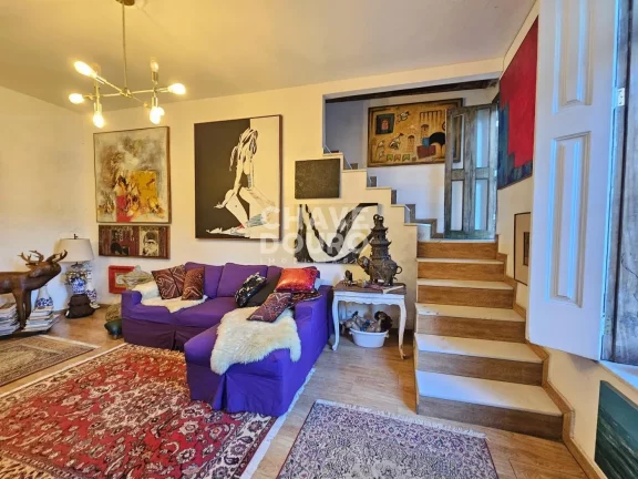 Imagem Charmosa casa com 2 quartos e 1 escritório, para venda em Santa Teresa, Rio de Janeiro