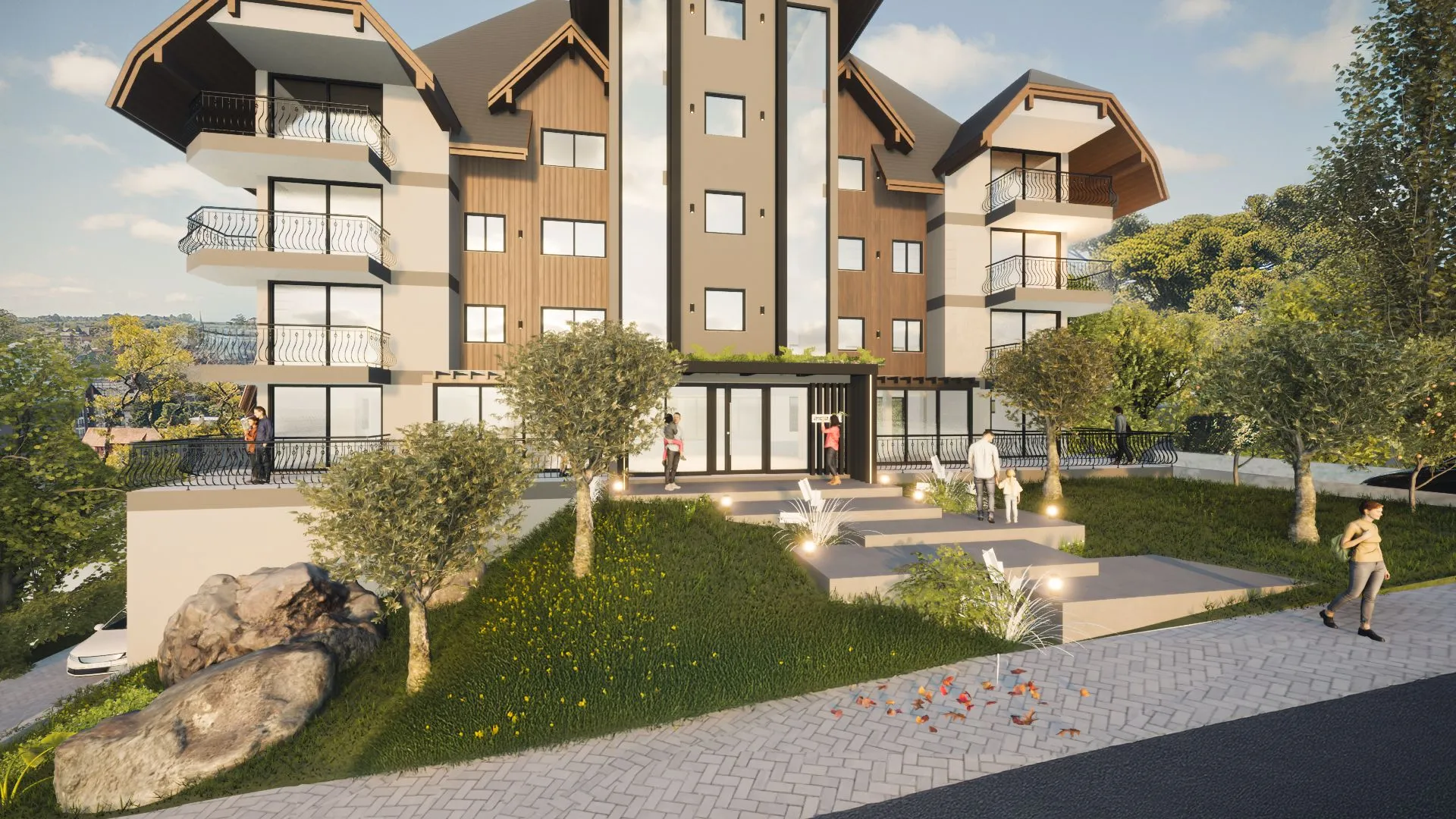 Imagem Cobertura à venda em Gramado, Floresta, com 3 quartos, 226m2