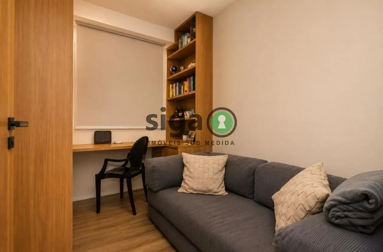 Imagem Apartamento em Perdizes à Venda, com 206m² com 4 suítes, 3 vagas, Semi Mobiliado.