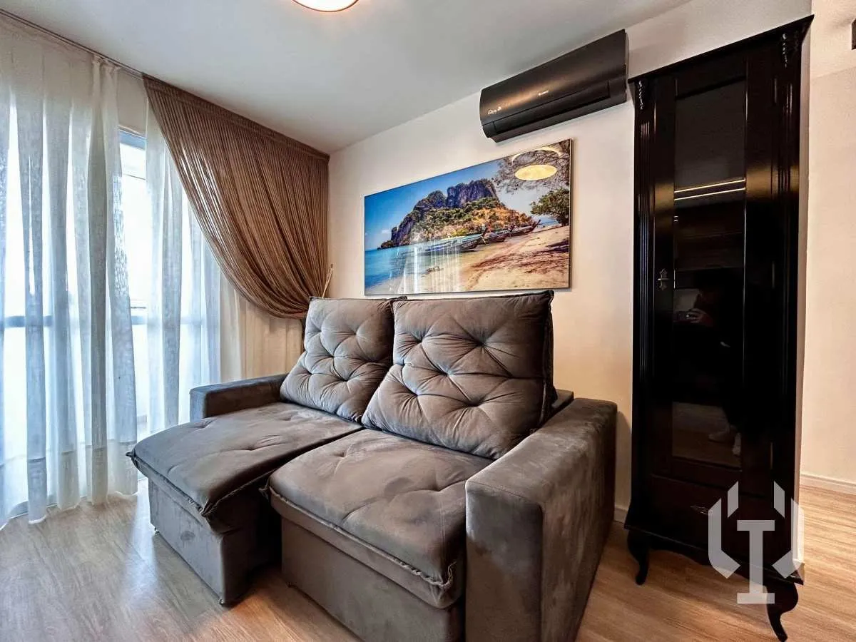 Imagem Oportunidade para quem deseja morar ou investir, apartamento 100% mobiliado, pronto para uso, 2 dormitórios em ótima localização