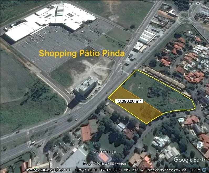 Foto do imóvel Terreno à venda 3083M², Nossa Senhora do Perpétuo Socorro, Pindamonhangaba - SP