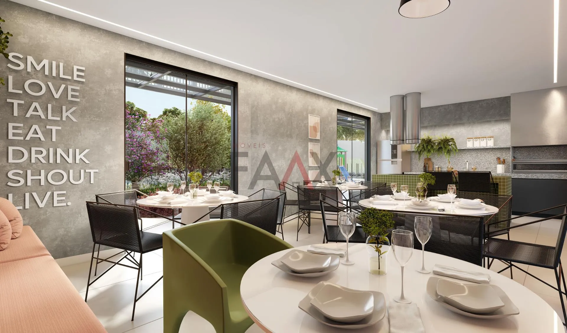 Imagem Residencial VisiOn com 2 e 3 quartos na cidade dos lagos em Guarapuava - PR