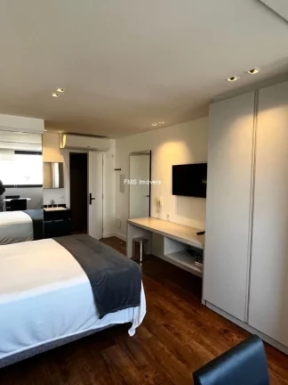 Imagem Apartamento à venda na Vila Olímpia com 1 quarto, 1 banheiro, 1 vaga.