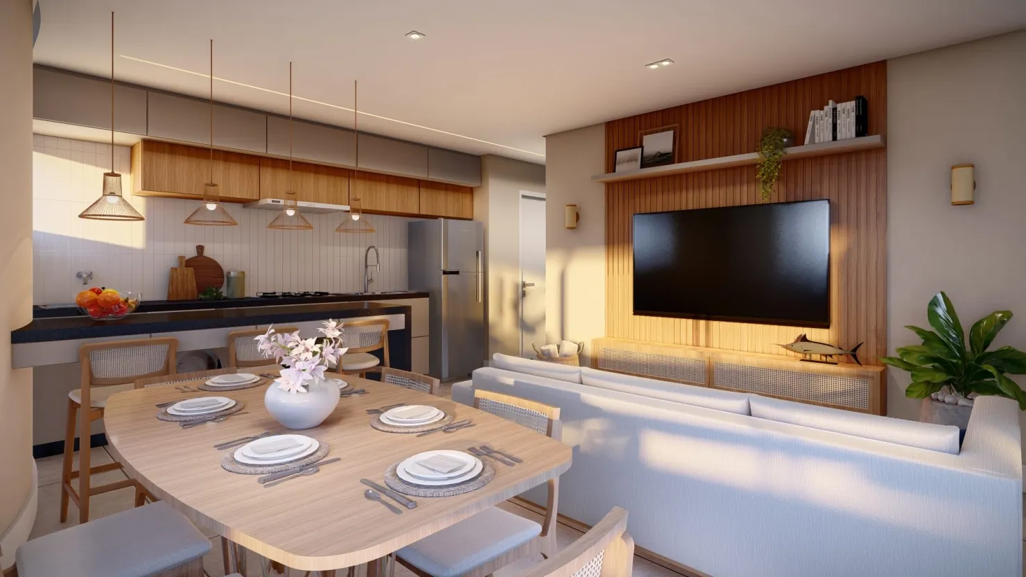 Imagem Apartamento à venda 2 Quartos, 2 Suites, 1 Vaga, 69.4M², Itaguá, Ubatuba - SP | ABITARE OCEAN ART Residence