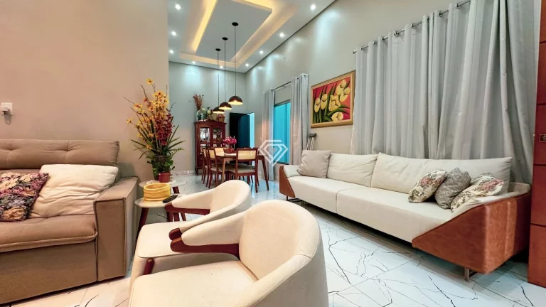 Imagem Casa 3 Suítes, 138.91 m² C/ Lazer na 407 Sul